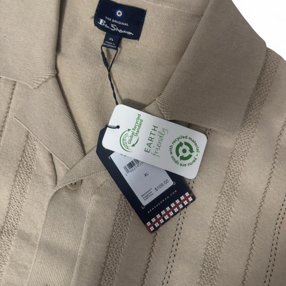 Button down knit polo - Picture 3 of 5